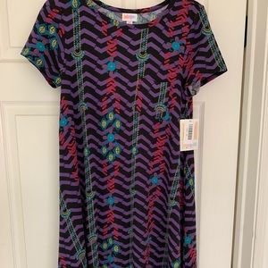 New with tags Lularoe XSmall Carly dress